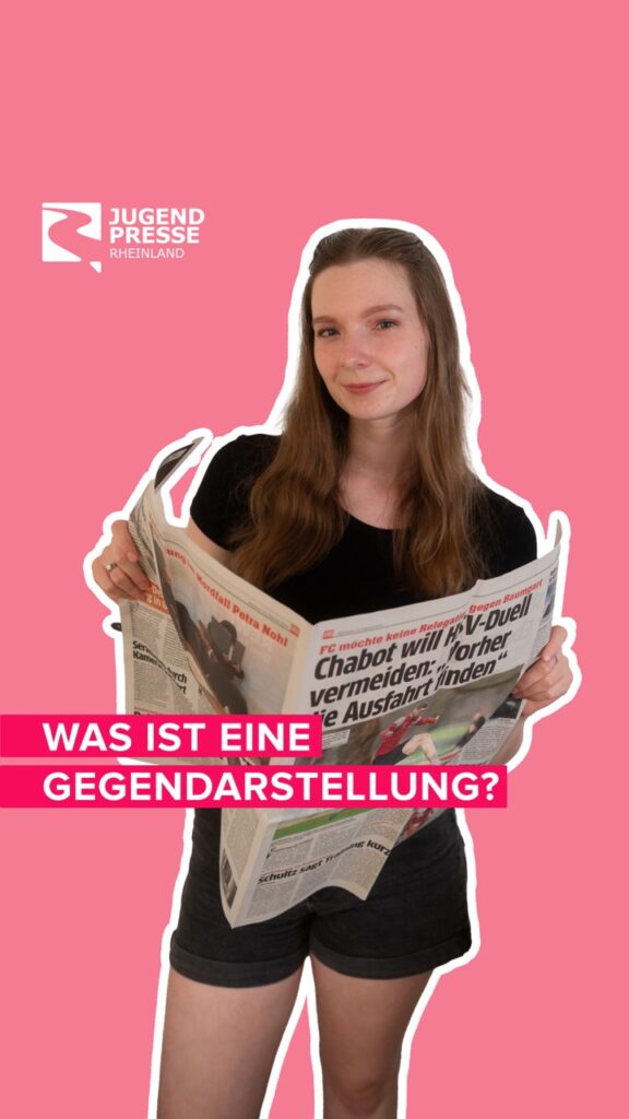 Thumbnail mit dem Schriftzug Was ist eine Gegendarstellung