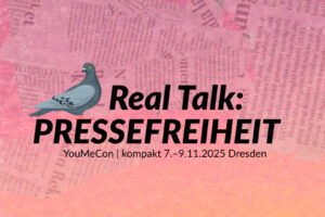 Poster Real Talk: PRESSEFREIHEIT
