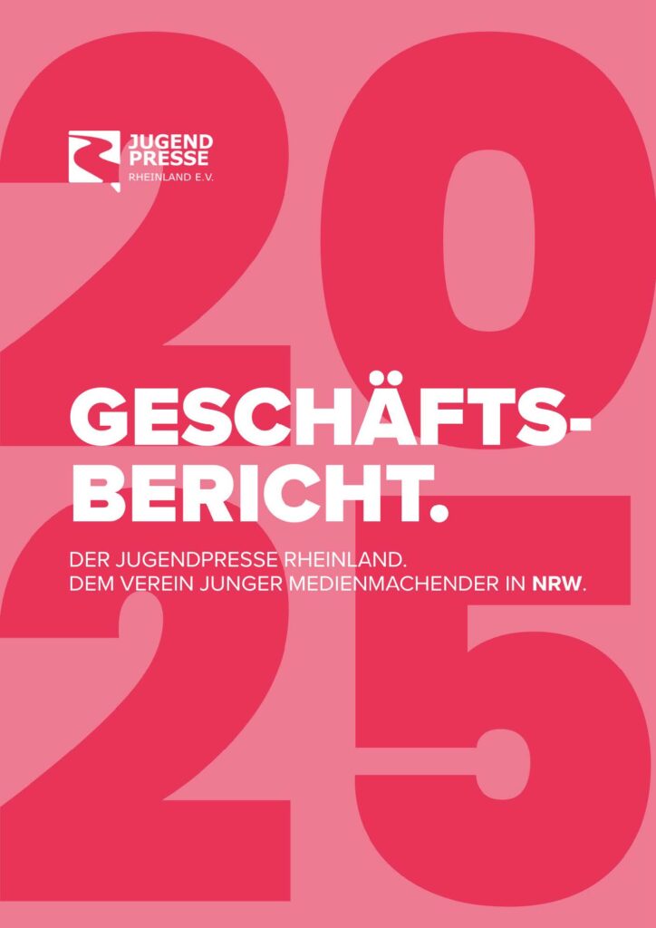 Cover des Geschäftsbericht mit großer 2025